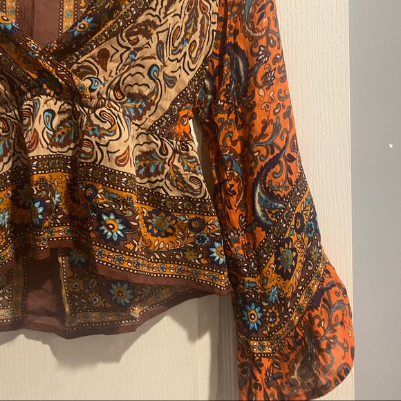 Free People - brand new top  size x-small brown - Picture 5 of 11